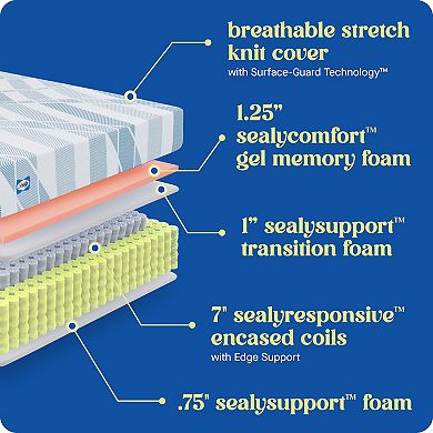Sealy Dreamlife™ 10-in. Hybrid Mattress-in-a-Box