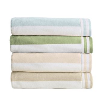 Madelinen® Cotton Velour Cabana 4-Pack Oversized Beach Towels