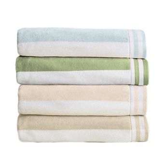 Madelinen® Cotton Velour Cabana 4-Pack Oversized Beach Towels