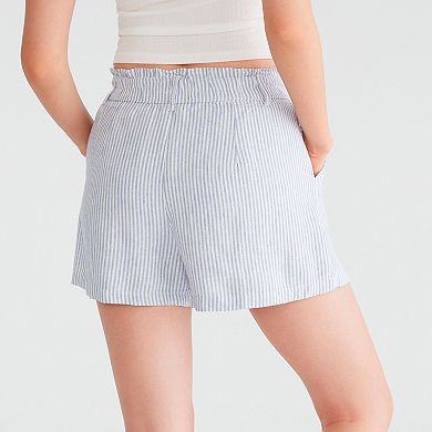 Juniors’ Aeropostale Easy Linen Shorts