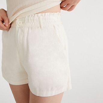 Juniors’ Aeropostale Easy Linen Shorts