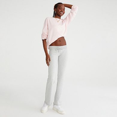 Juniors' Aeropostale Fit And Flare Fleece Pants