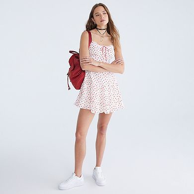 Juniors’ Aeropostale Corset Babydoll Mini Dress