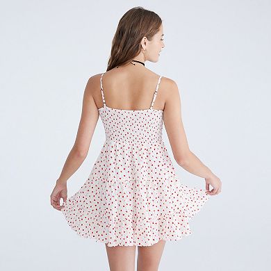 Juniors’ Aeropostale Corset Babydoll Mini Dress