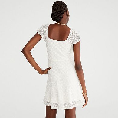 Juniors’ Aeropostale Knit Short Sleeve Bustier Dress