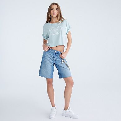 Juniors’ Aeropostale Baggy Carpenter Jean Shorts