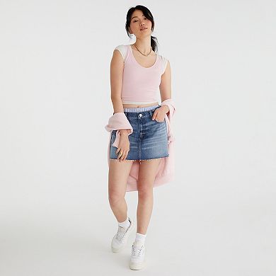 Juniors’ Aeropostale Wear 3 Ways Seamless Convertible Cropped Tank