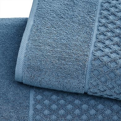 Madelinen® Low Twist Cotton Diamond Texture Washcloth