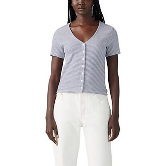 Women's Levi's® Muse V-Neck Short Sleeve T-Shirt
