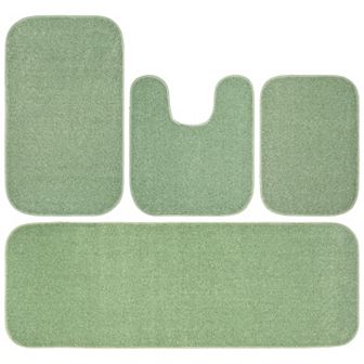 Garland Rug Gramercy 4 pc Bathroom Rug Set