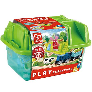 Hape: Farmyard Train Bucket Set