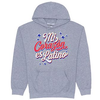 Kids Hybrid Hispanic Heritage Month Latino Corazon Hoodie