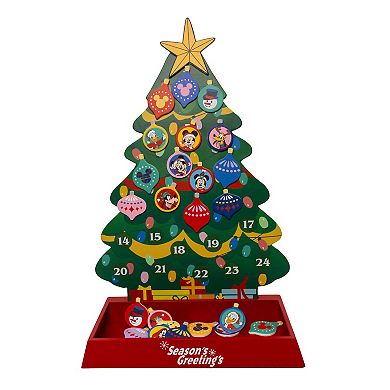 Disney Characters Advent Tree with Magnetic Ornaments by Kurt Adler