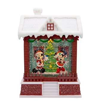 Disney's Mickey & Minnie Mouse 7.5-Inch Battery Operated Light-Up Lantern Table Decor by Kurt Adler
