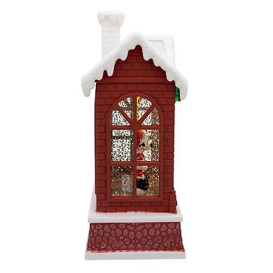 Disney's Mickey & Minnie Mouse 7.5-Inch Battery Operated Light-Up Lantern Table Decor by Kurt Adler