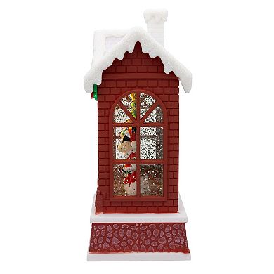 Disney's Mickey & Minnie Mouse 7.5-Inch Battery Operated Light-Up Lantern Table Decor by Kurt Adler