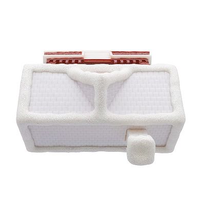 Disney's Mickey & Minnie Mouse 7.5-Inch Battery Operated Light-Up Lantern Table Decor by Kurt Adler