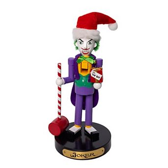Kurt Adler 10-Inch DC Comics Joker Nutcracker Table Decor