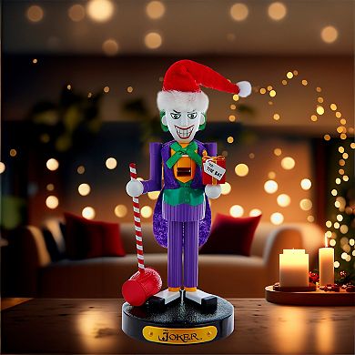 Kurt Adler 10-Inch DC Comics Joker Nutcracker Table Decor
