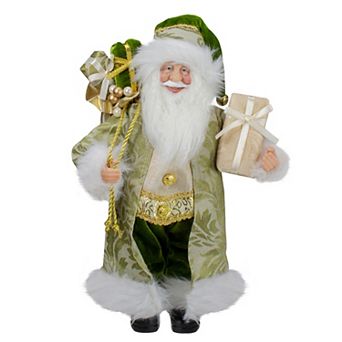 Northlight Irish Santa Claus Standing Christmas Figurine