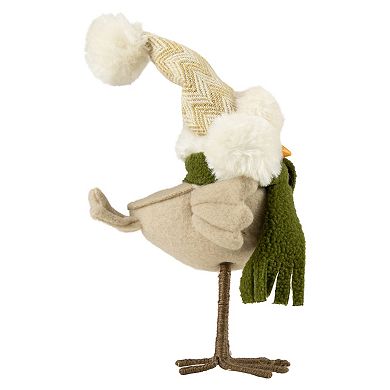 Northlight 9" Standing Winter Bird Table Decor
