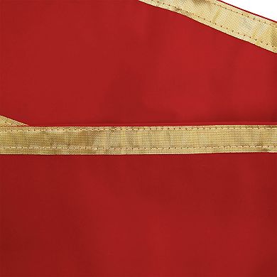 Northlight Red 4-Loop Velveteen Christmas Bow Decoration