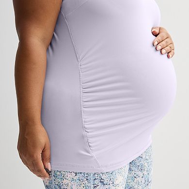 Plus Size Maternity Tek Gear® Performance Tank Top