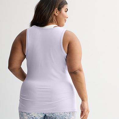 Plus Size Maternity Tek Gear® Performance Tank Top