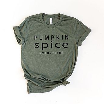Pumpkin Spice Everything Short Sleeve Graphic Tee