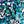 Blue Blooming Floral