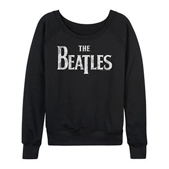 Women's The Beatles Logo French Terry Long Sleeve Tee