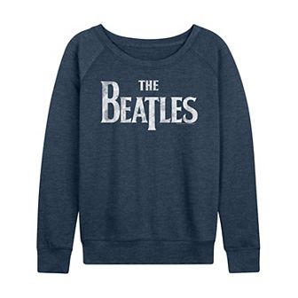 Women's The Beatles Logo French Terry Long Sleeve Tee