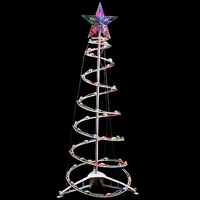 Northlight 3-ft. Pre-Lit Spiral Cone Tree Outdoor Christmas Decoration