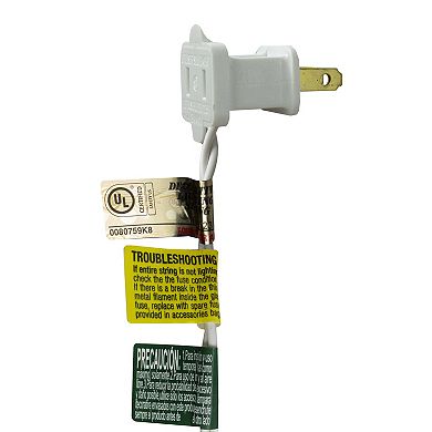 Northlight 2-ft. Pre-lit White Iridescent Pine Artificial Christmas Tree