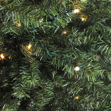 Northlight 18" Pre-Lit Medium Canadian Pine Artificial Christmas Tree