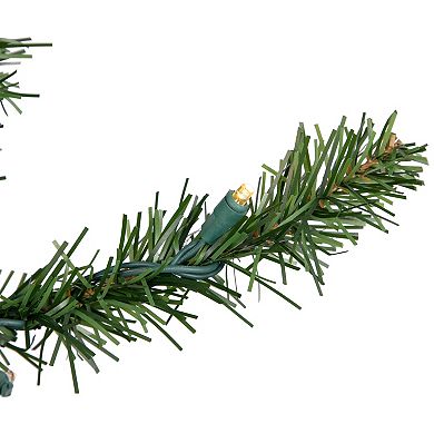 Northlight 18" Pre-Lit Medium Canadian Pine Artificial Christmas Tree