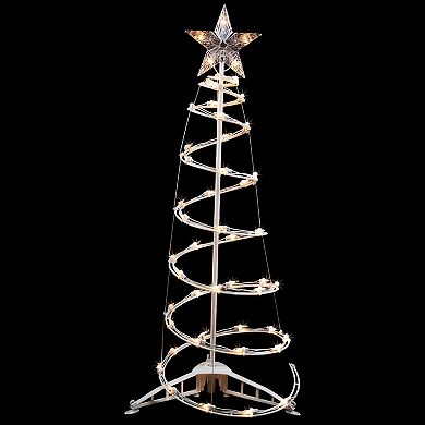Northlight 3-ft. Lighted Spiral Cone Tree Outdoor Christmas Decoration