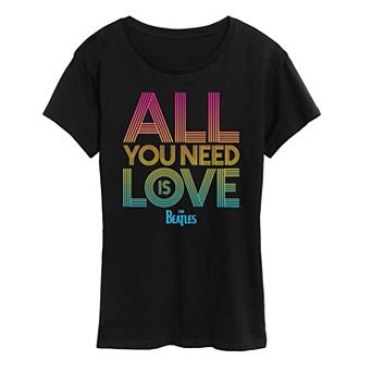 Women's The Beatles All You Need Is Love Graphic Tee