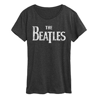 Women's The Beatles Logo Graphic Tee