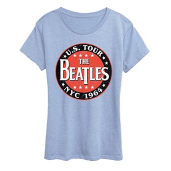 Women's The Beatles U.S. Tour NYC 1964 Graphic Tee