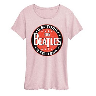 Women's The Beatles U.S. Tour NYC 1964 Graphic Tee