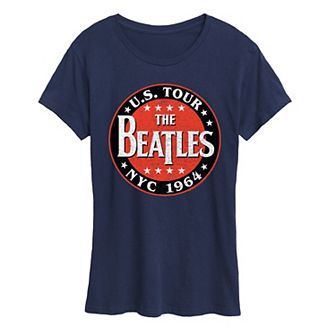 Women's The Beatles U.S. Tour NYC 1964 Graphic Tee