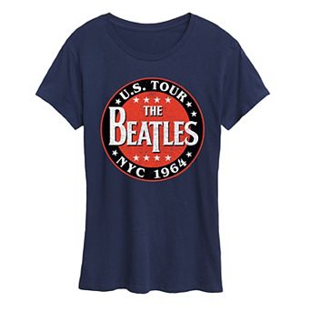 Women's The Beatles U.S. Tour NYC 1964 Graphic Tee