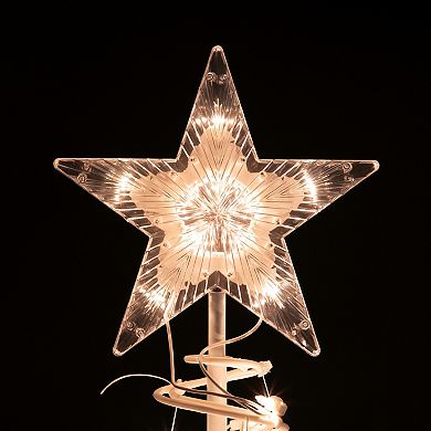 Northlight Clear Lighted Spiral Christmas Trees 3-piece Set