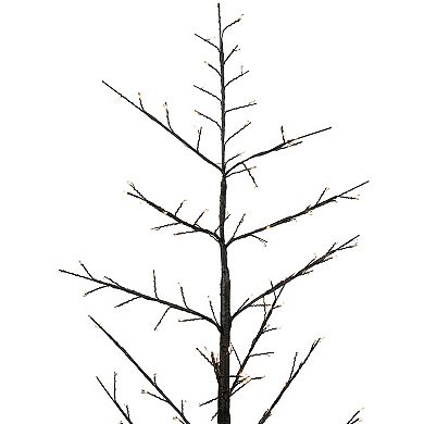 Northlight 7-ft. Matte Black Artificial Tree