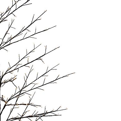 Northlight 7-ft. Matte Black Artificial Tree