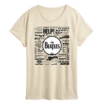 Women's The Beatles Singles Graphic Tee