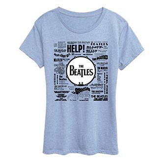 Women's The Beatles Singles Graphic Tee