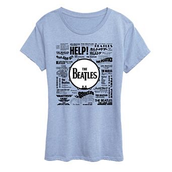 Women's The Beatles Singles Graphic Tee