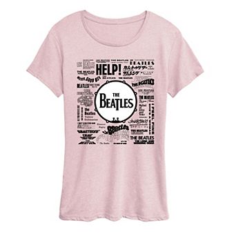 Women's The Beatles Singles Graphic Tee